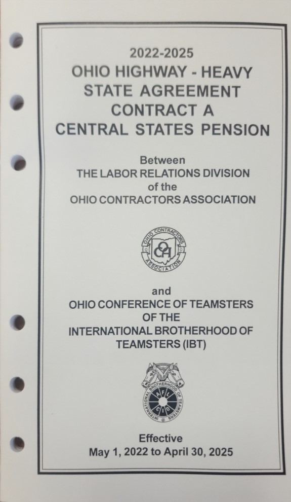 #2205 OCA / Teamsters Ohio Heavy Highway Agreement A